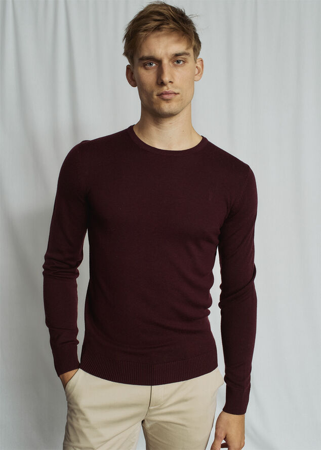 Bruun & Stengade BS Jupiter Regular Fit Knitwear Bordeaux