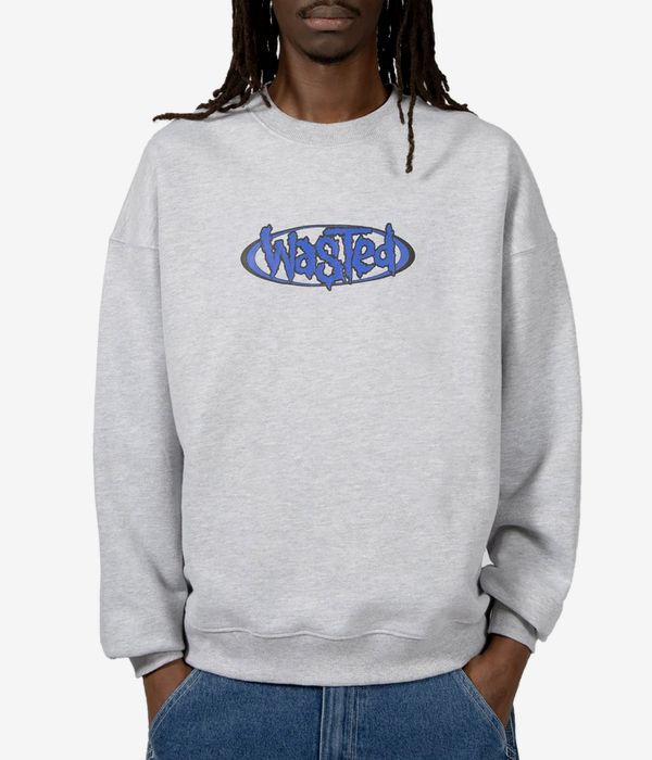 Wasted Paris Negative Sweatshirt (ash grey)
