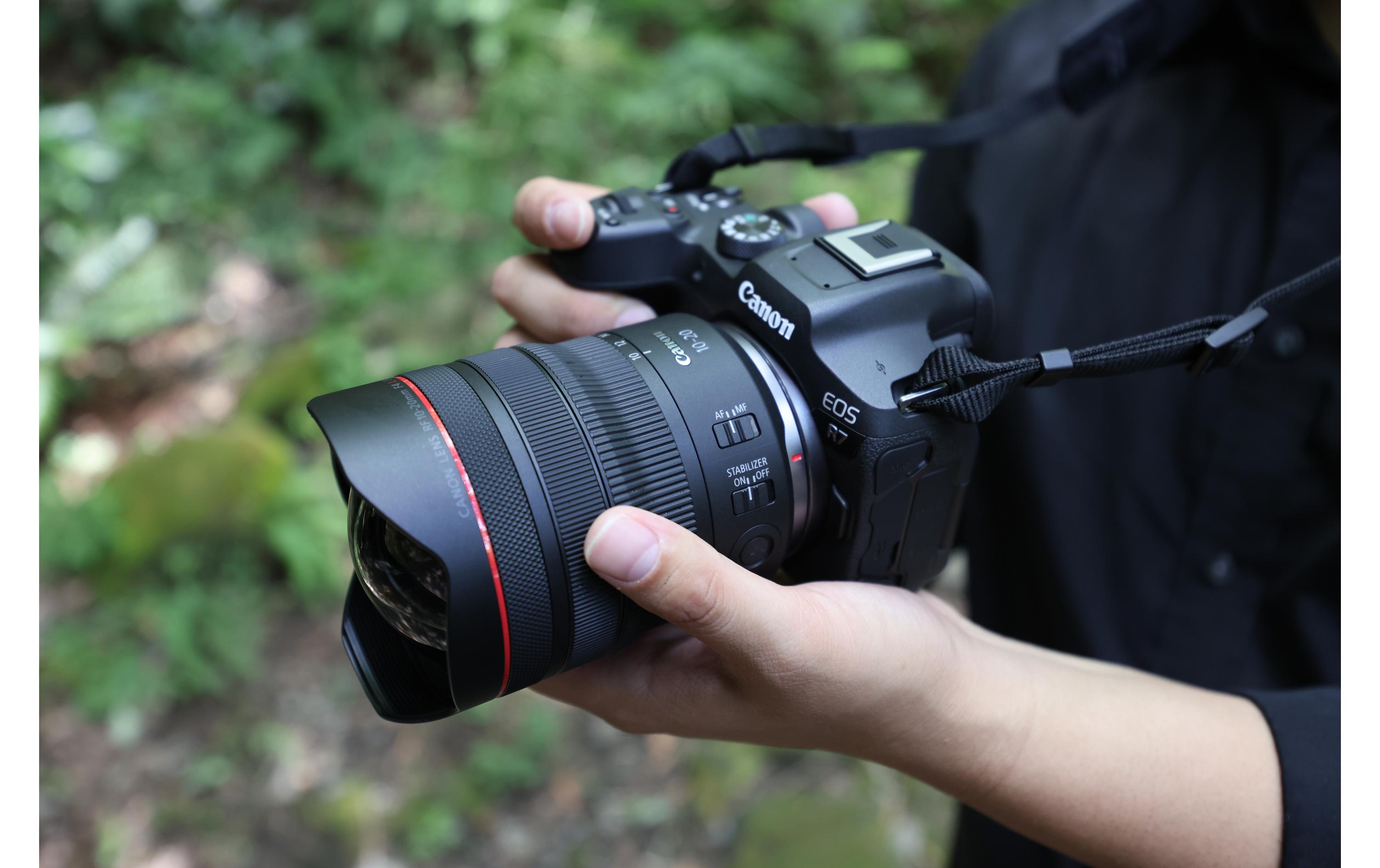 Zoomobjektiv RF 10-20mm F/4.0L IS STM Canon RF<br>10-20mm Weitwinkelzoom mit Bildstabilisator