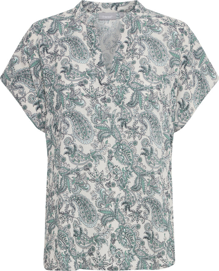 Fransa FXAVERY BL 1 Moonbeam w. geranium aop