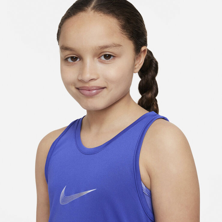 Nike Dri Fit One Traeningstop Blå