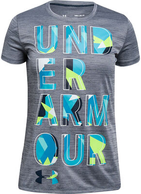 Under Armour Hybrid 2.0 Big Logo T-skjorte, Academy