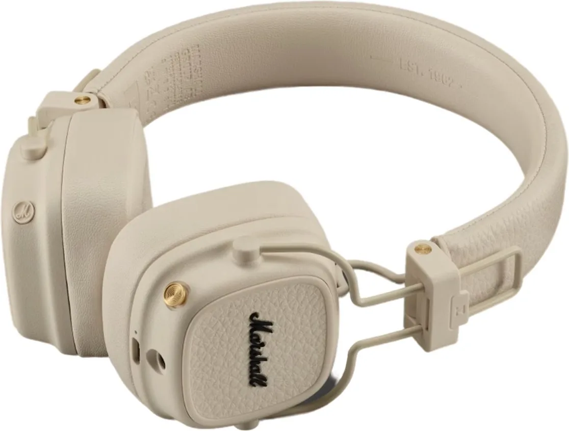 Marshall Major V Crème Casques Bluetooth