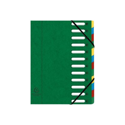 Exacompta Harmonika - Trieur à fenêtres 12 positions - disponible dans différentes couleurs