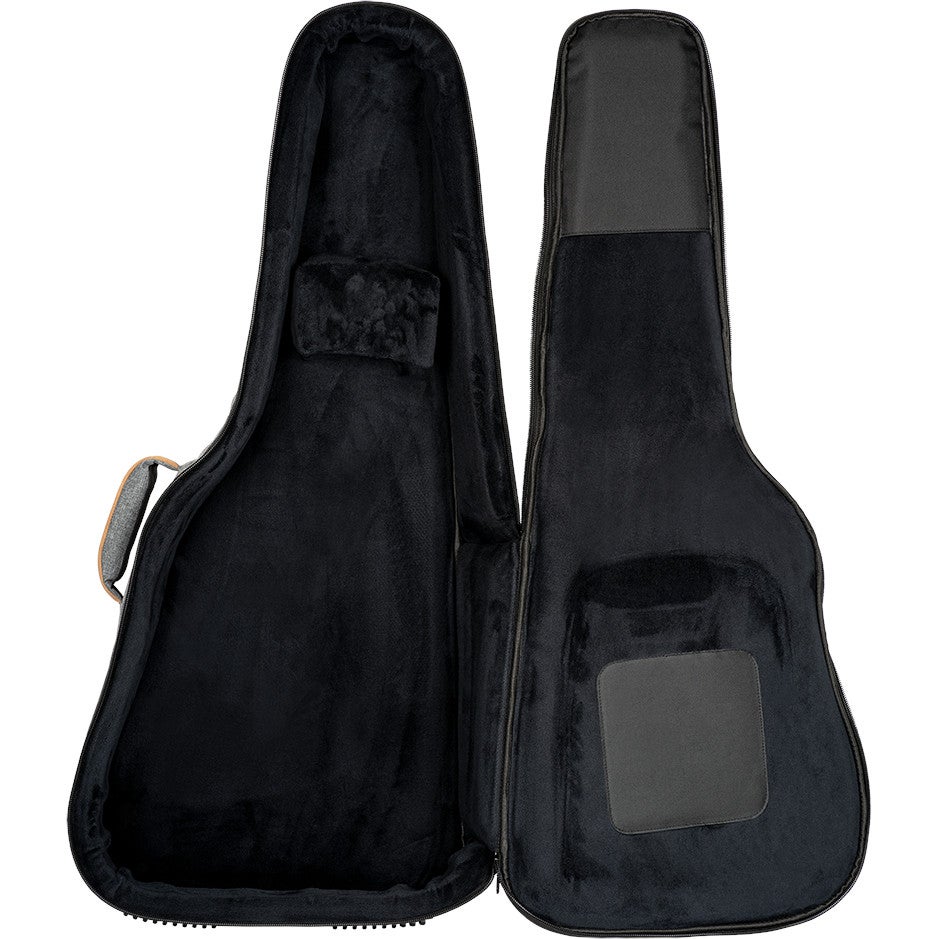 Ortega OGBAB-DLX-BK Deluxe gigbag voor akoestische basgitaar zwart