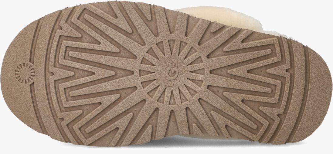 beige ugg pantoffels w disquette