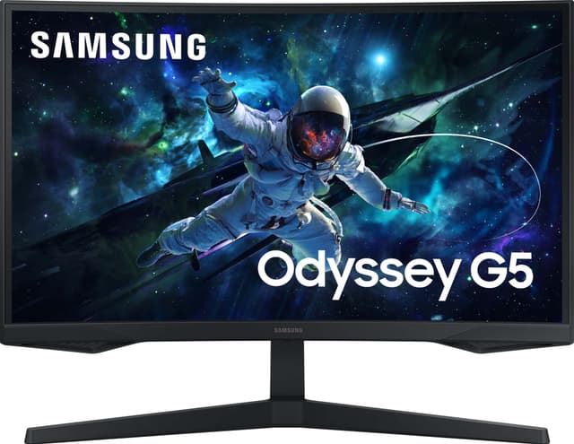 Samsung Odyssey G55C LS27CG552EUXEN 27” buet VA gaming-skærm