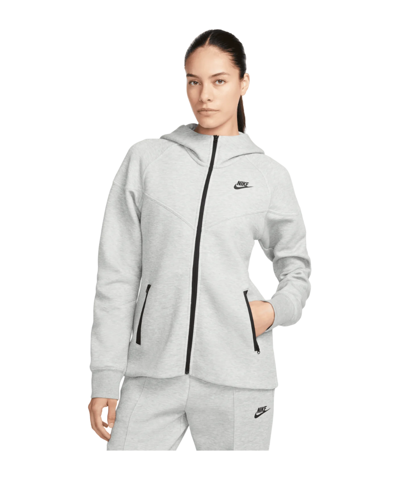 Nike Tech Fleece Windrunner Damen Grau F063