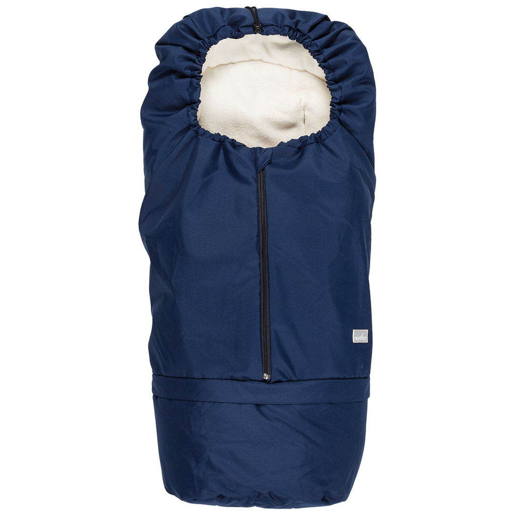 nuvitanuvita   Fusssack Junior Carry On blau/beige