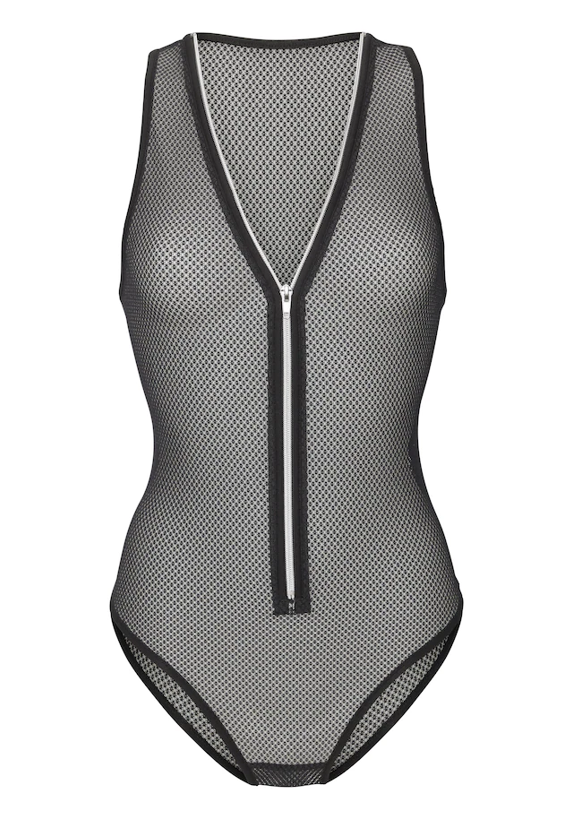 petite fleur gold Body , aus transparentem Netz-Material, sexy Dessous, Reizwäsche