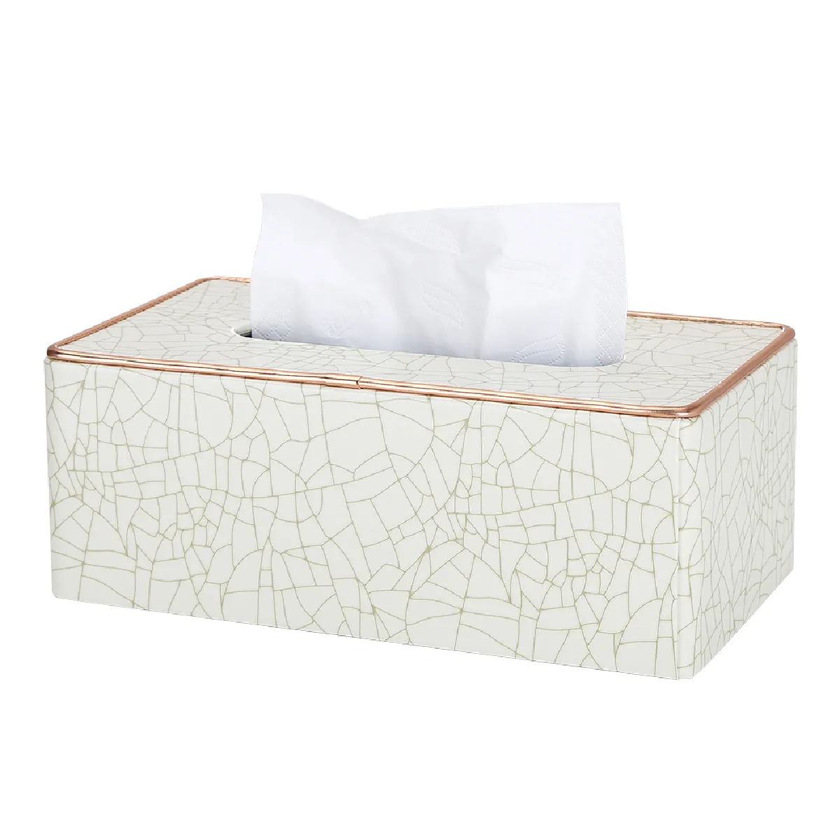 Universal Boîte de Serviette - Cuir Faux Marbre