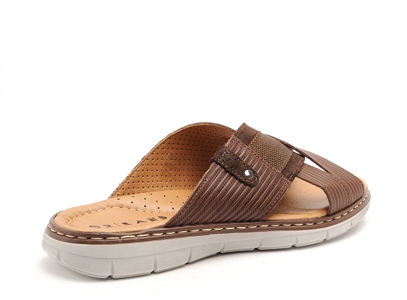 Orland mules et sabots homme 23031 marron