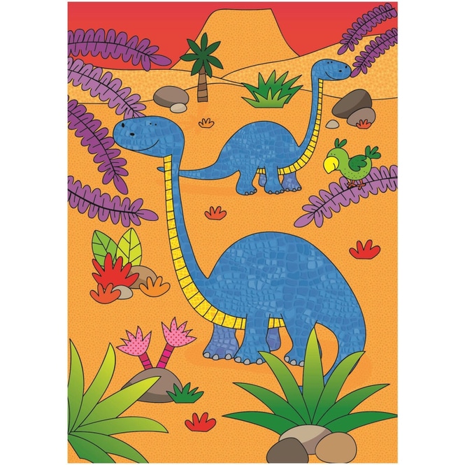 Malblock - Water Magic - Dinosaurier