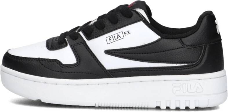 Fila Zwarte Retro Stijl Lage Sneakers Black