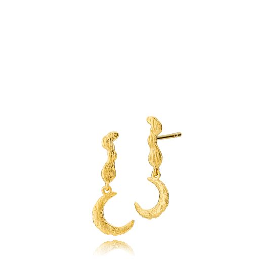 Sistie Universe Øreringe, Gold Plated