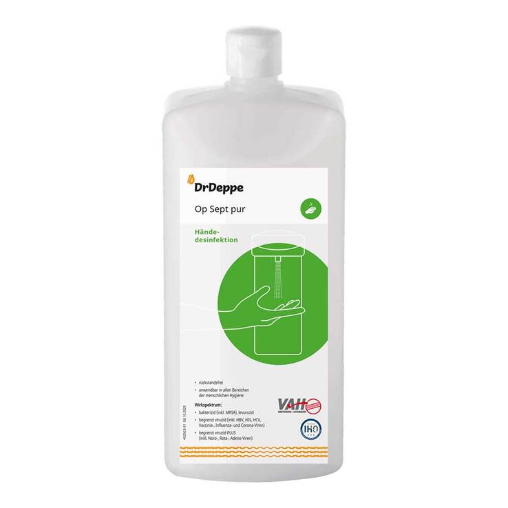 Drdeppe Opsept pur Händedesinfektion, 1 l