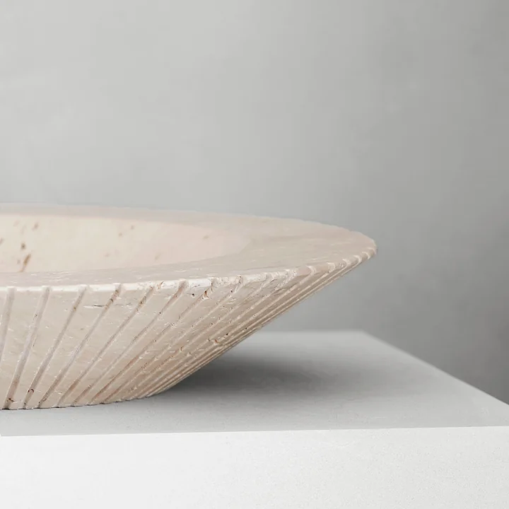 Fredericia - Locus Schale, Ø 40 cm, Travertin