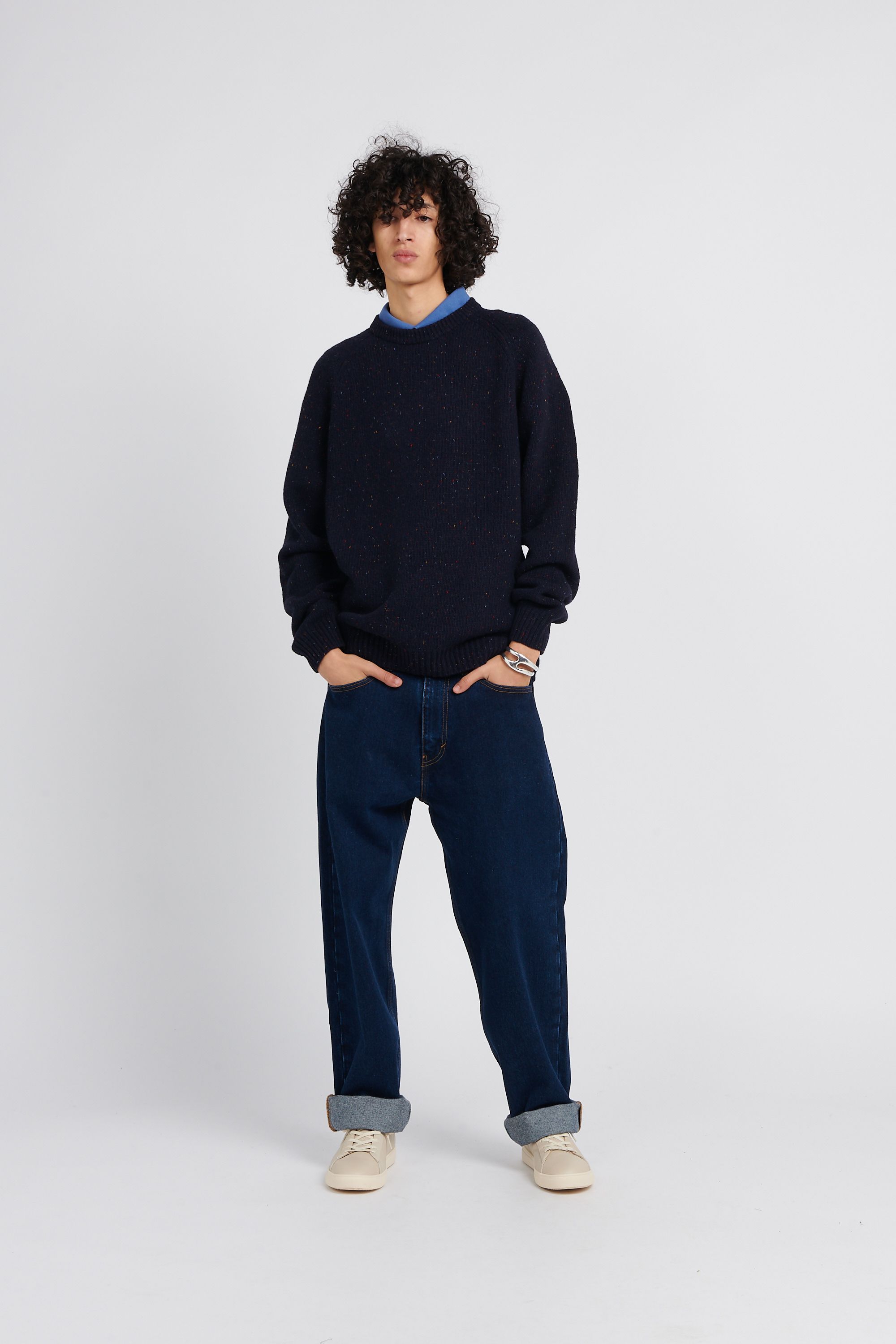 CARHARTT WIP Pull  Anglistic Bleu