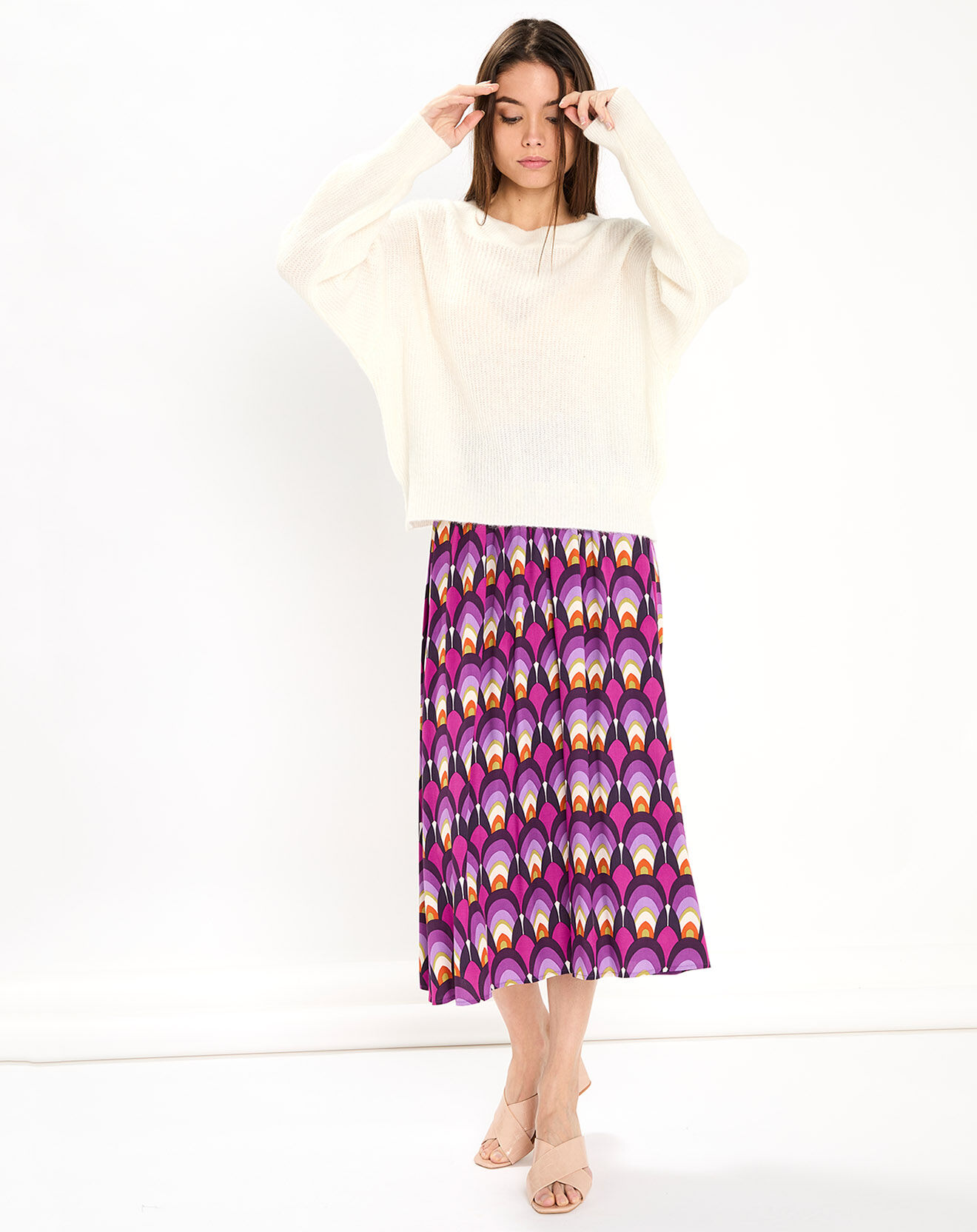 La Petite Etoile Jupe Larania violette