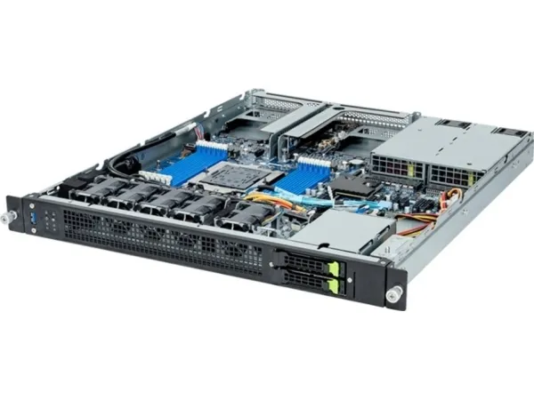 Gigabyte E163-Z30 (rev. AAB1) - Server - rack-monterbar 1U - envejs - uden CPU - RAM 0 GB - SATA/SAS/NVMe - hot-swap 2.5
