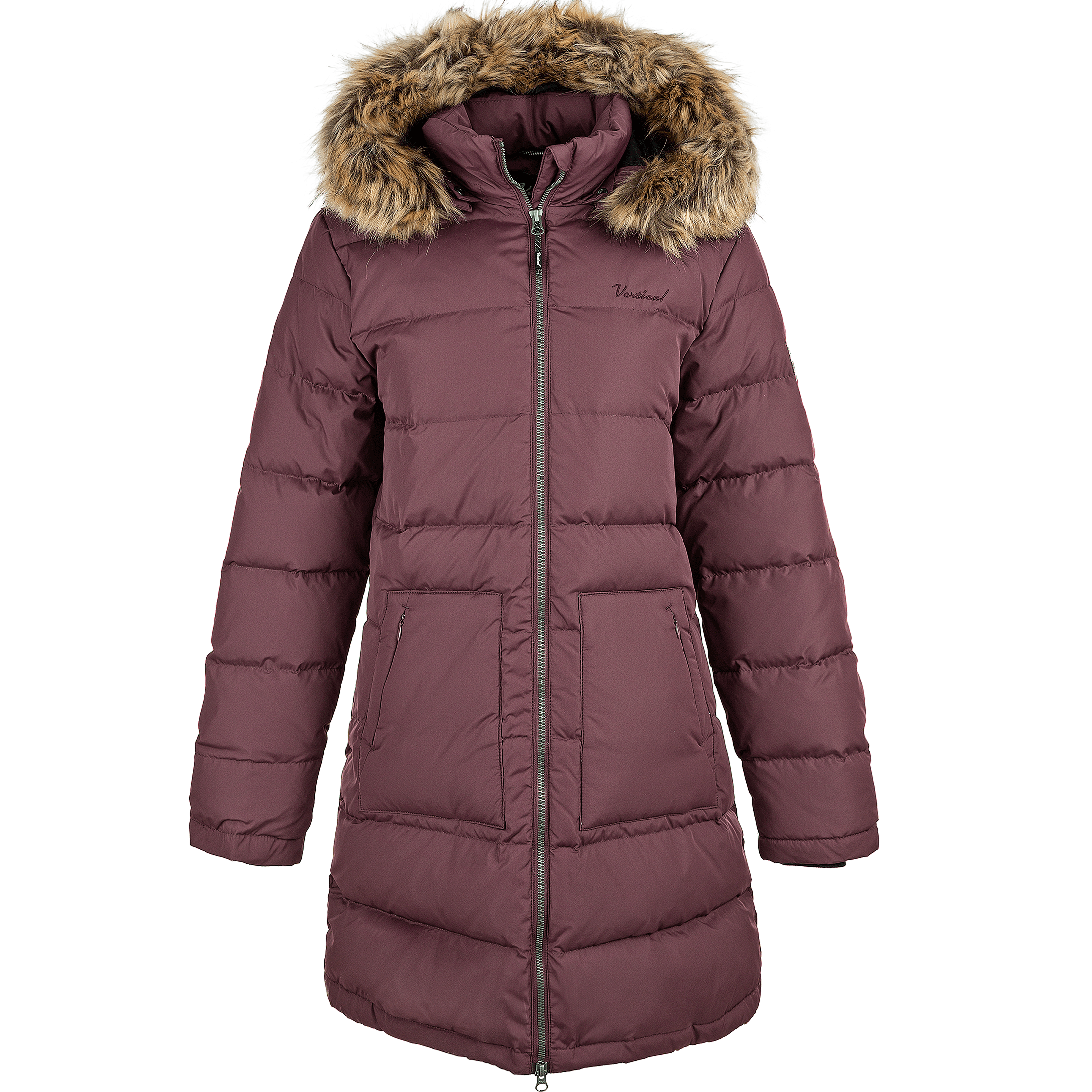 Vertical Paran W Long down parka jacket - Jakke