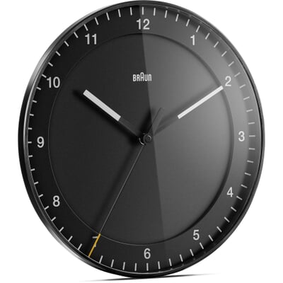 Wanduhr Braun, Schwarz