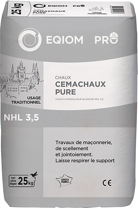 CemaCHAUX pure Blanche Eqiom NHL 3,5 CE 25kg