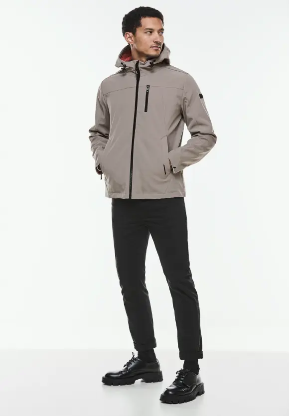 Sportive Funktionsjacke - timber brown