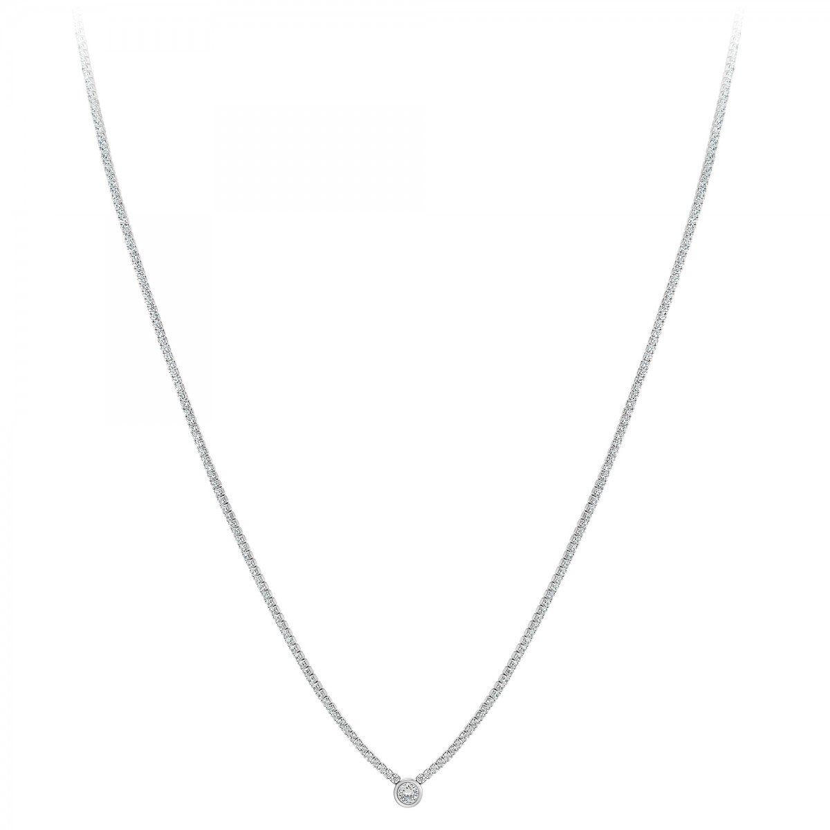 Collier SC Crystal orné de Cristaux scintillants