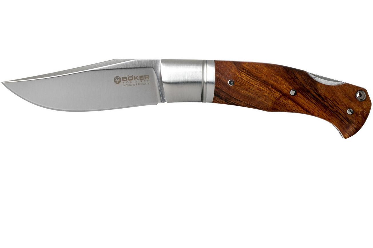 Böker Boxer 111025 Desert Ironwood herenmes, Raphael Durand design