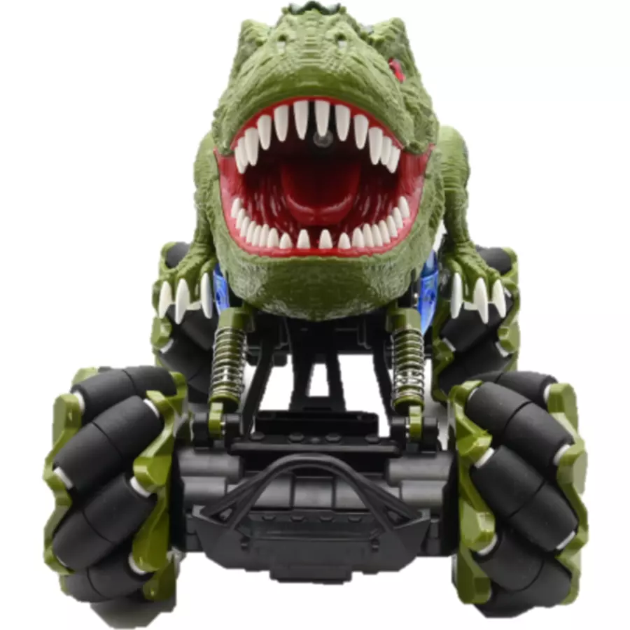 LEXIBOOK Crosslander® Tirex - ferngesteuertes Dinosaurier-Auto, verrückte Stunts, spuckt Rauch