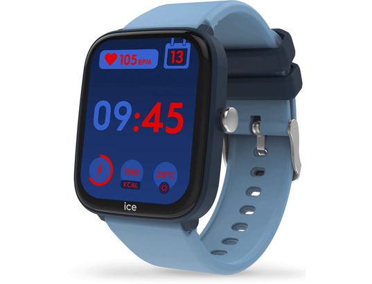 ICE WATCH - Montre connectée Smart Junior 3.0 Light bleu