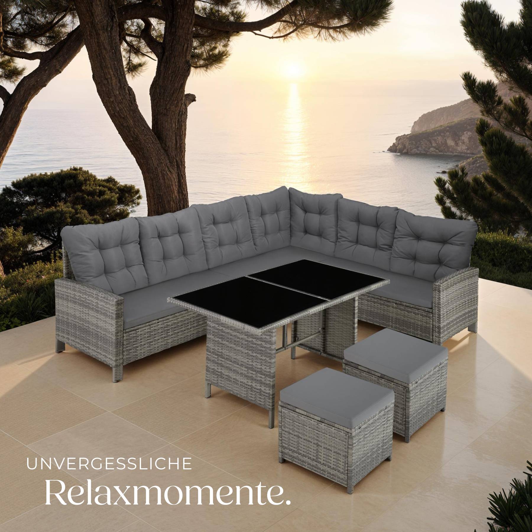 Rattan Lounge Barletta
