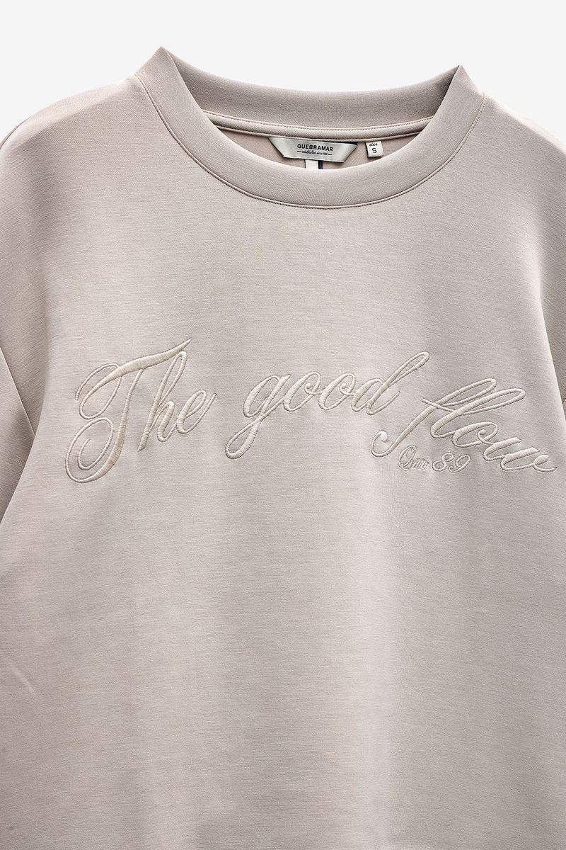 SWEATSHIRT COM BORDADO