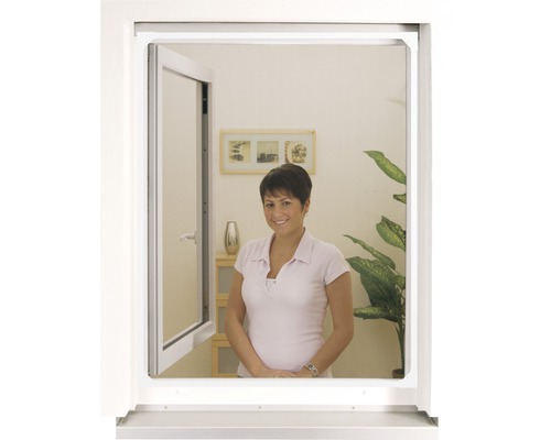 Insectenhor Home Protect magnetisch raamkozijn zonder boren wit 100x120 cm