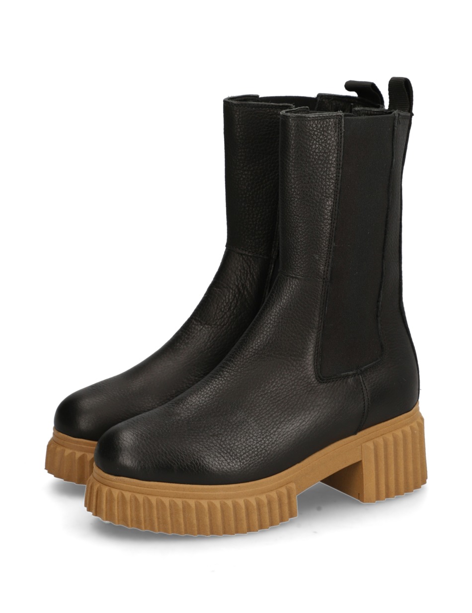 Glattleder Chelsea Boot