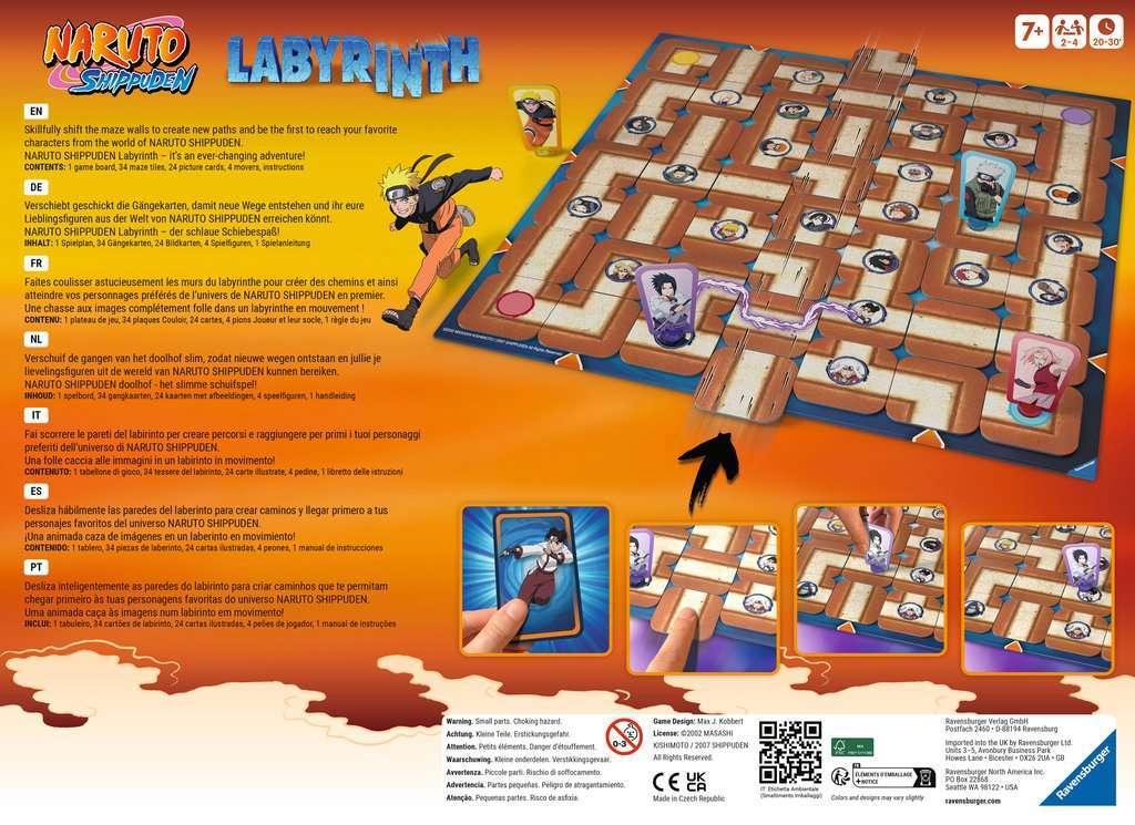 Ravensburger Spiel Naruto Shippuden Labyrinth