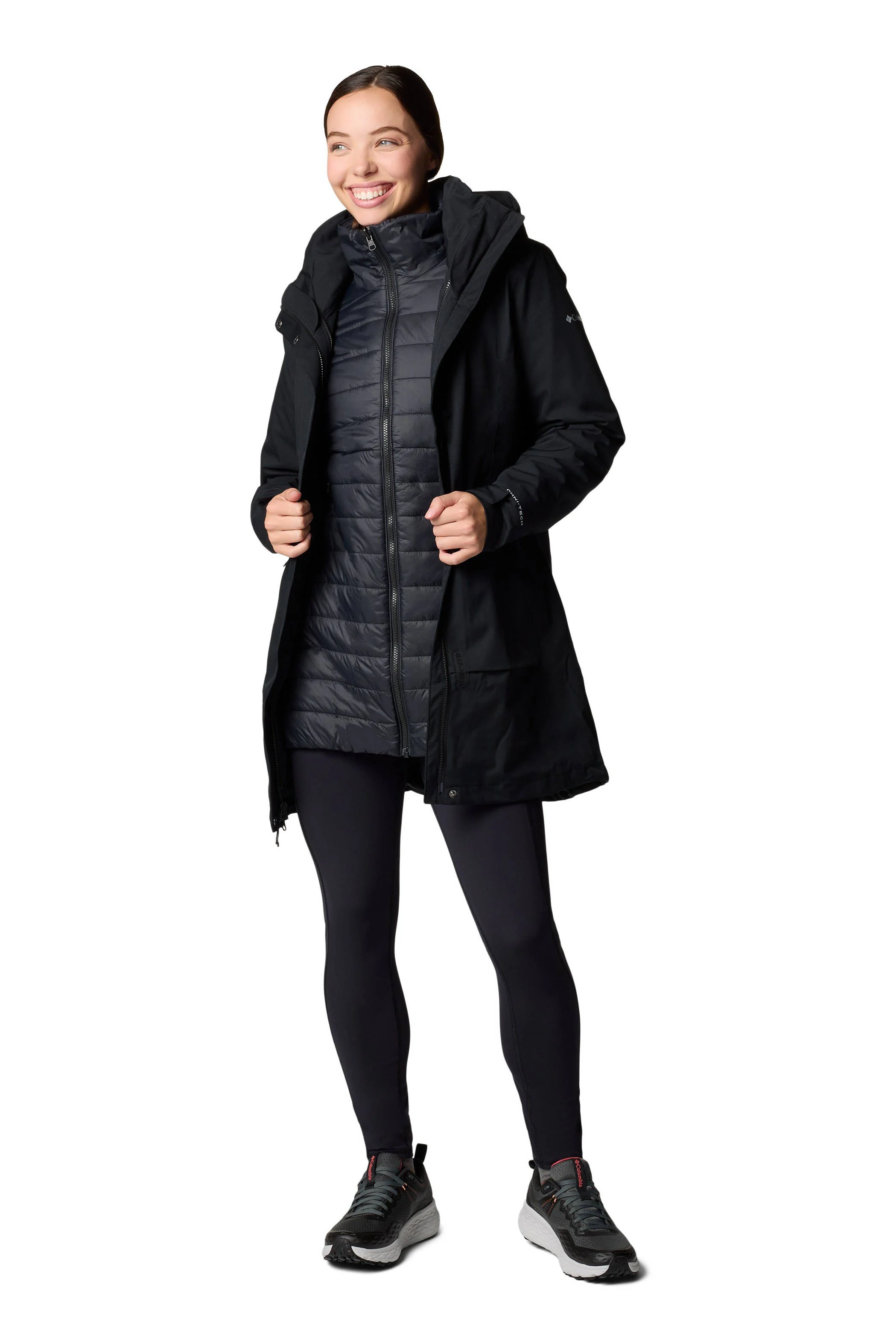 Columbia jas Pulaski II 3-in-1 zwart