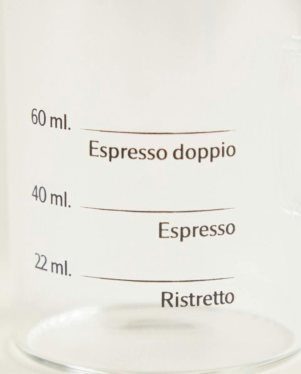 CANECA DE VIDRO BOROSILICATO COM TRANSFERÊNCIA