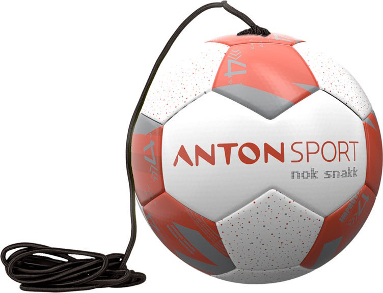 FB Strikkball Anton Sport White/Red