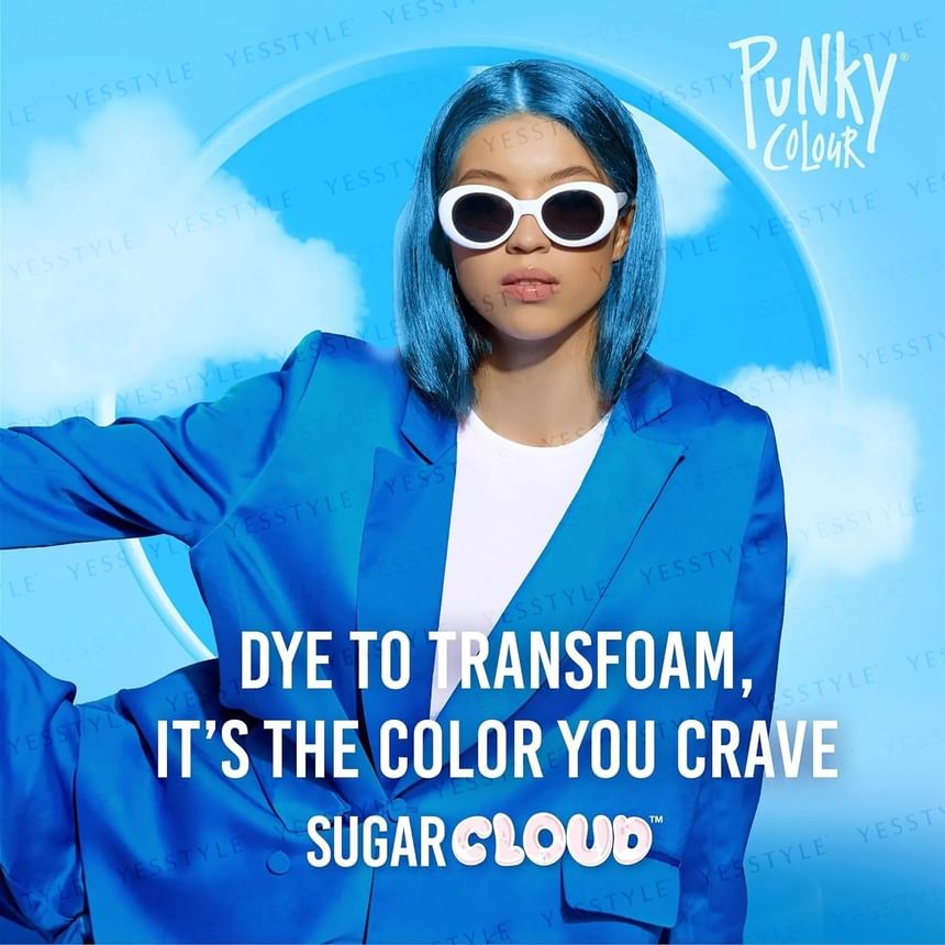 Punky Colour - Sugar Cloud Semi Permanente Schuimkleur Jawbreaker