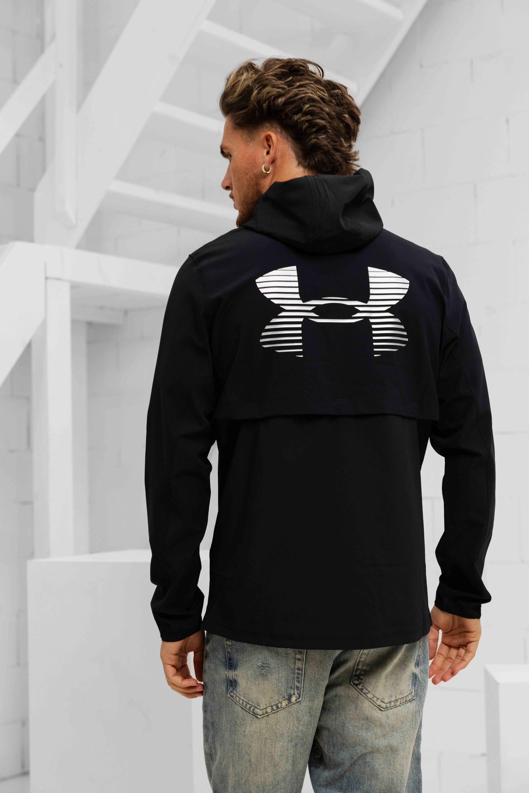 Under Armour Velociti Pro Storm Jack Heren Zwart