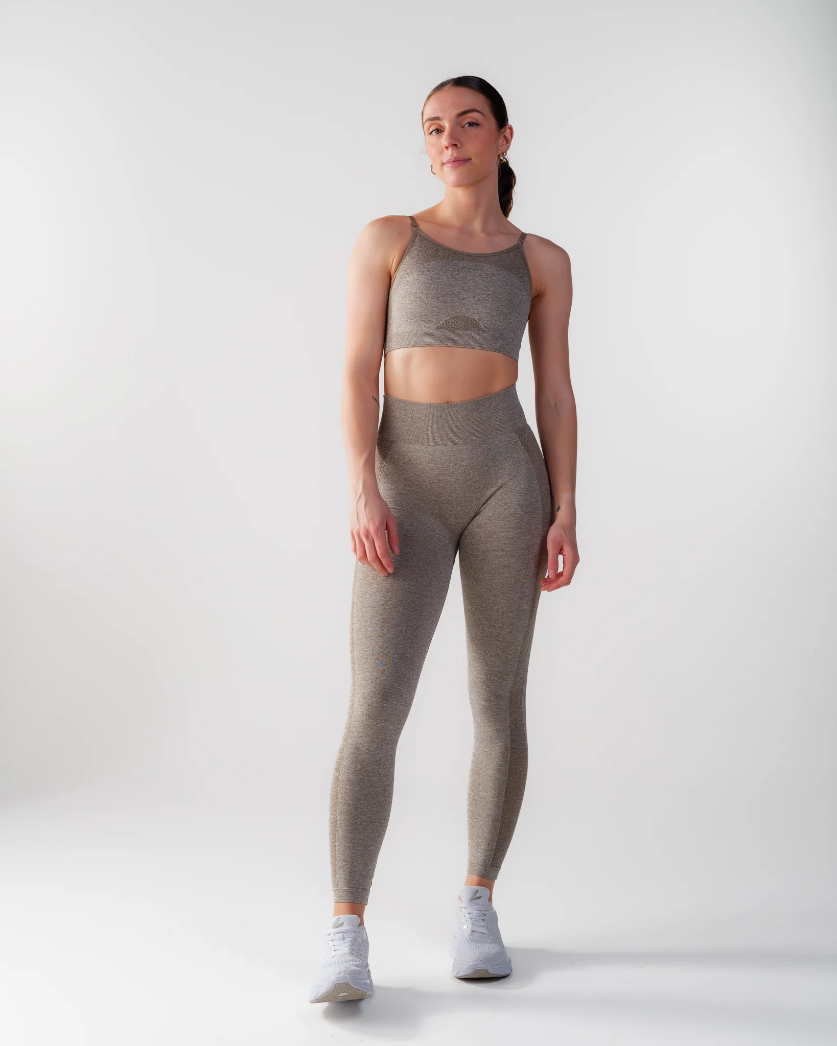 Bumpro Power Up! Tights Dark Green Melange