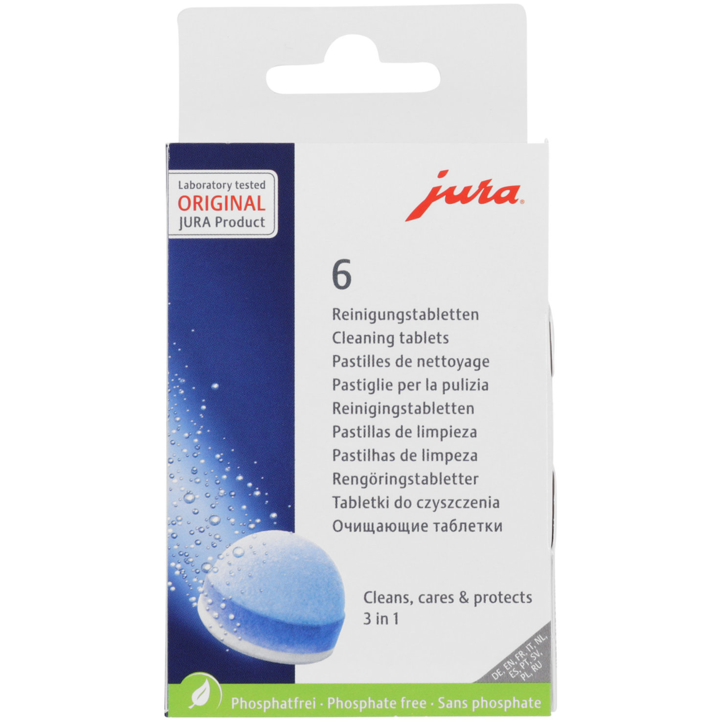 JURA 3-Phasen Reinigungstabletten