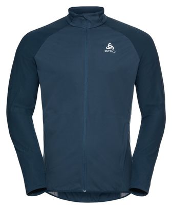 Veste Odlo Zeroweight Warm Hybrid Bleu