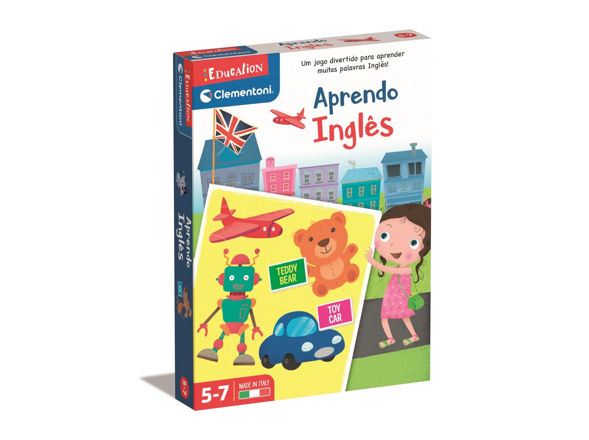 JOGO APRENDO INGLÊS CLEMENTONI