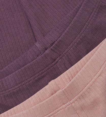 Minymo Leggings - 2er-Pack - Misty Rose