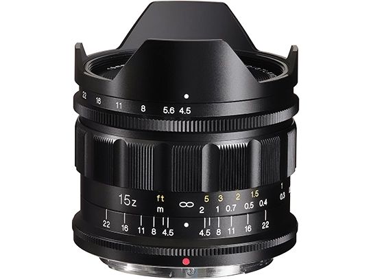 Voigtländer Festbrennweite 15mm F/4.5 Super Wide Heliar asp Leistungsstarkes Superweitwinkel-Objektiv