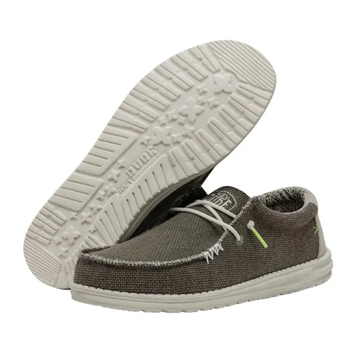 HEYDUDE Wally Braided Slip-On Sneakers Heren
