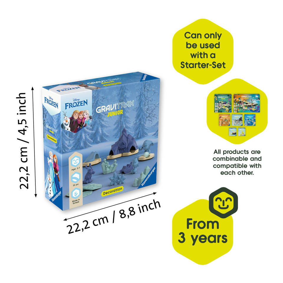 Ravensburger GraviTrax Junior uitbreiding Disney Frozen